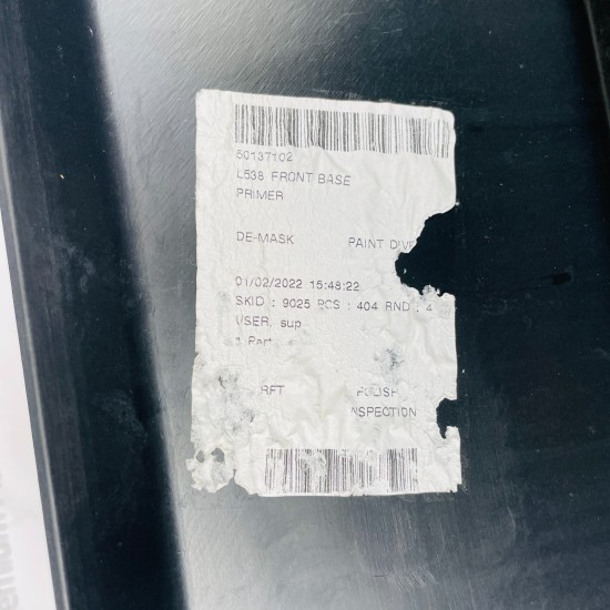 Range Rover Evoque Front Bumper L538 Se Genuine Gj3217f003 | 2015-2018 [au137]