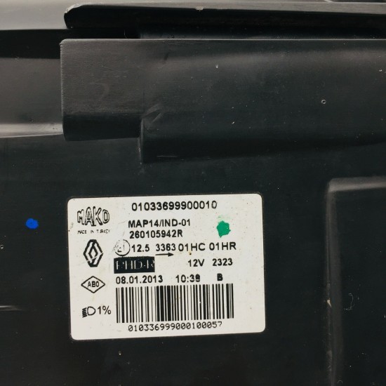 Renault Clio Headlight Headlamp Mk4 Right Driver Offside 2019-2021 [hl52]