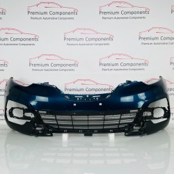 Renault Captur Front Bumper Genuine Blue - No Repairs - 620227019r / 2017 - 2019