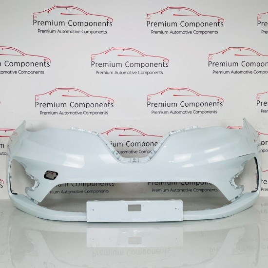 Renault Zoe Front Bumper Gt Line Genuine White 620223129r | 2021 - 2024 [au104]