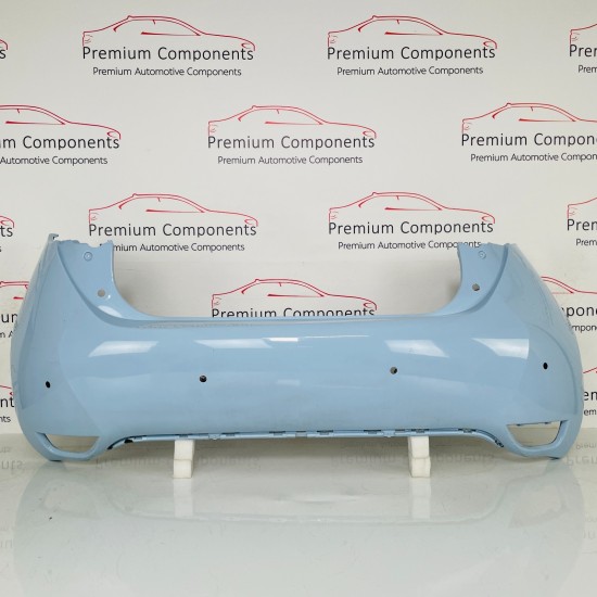 Renault Zoe Rear Bumper Hatchback Genuine Blue 850101003r | 2013-2024 [aw30]