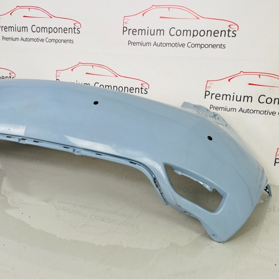 Renault Zoe Rear Bumper Hatchback Genuine Blue 850101003r | 2013-2024 [aw30]