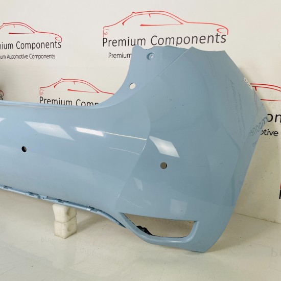 Renault Zoe Rear Bumper Hatchback Genuine Blue 850101003r | 2013-2024 [aw30]