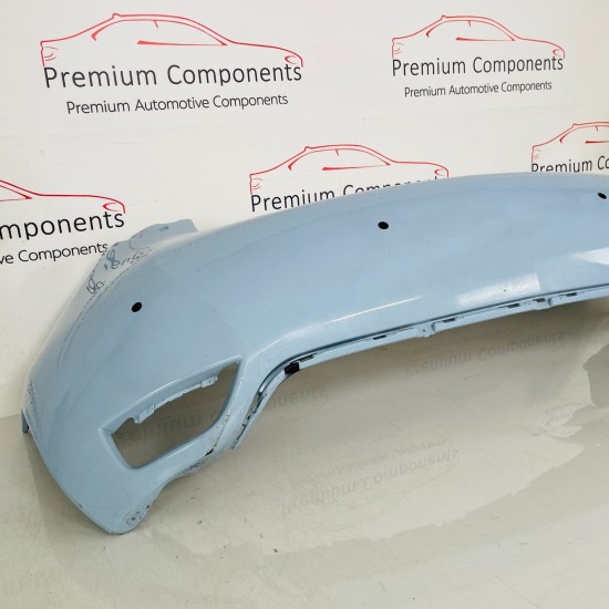 Renault Zoe Rear Bumper Hatchback Genuine Blue 850101003r | 2013-2024 [aw30]
