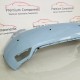 Renault Zoe Rear Bumper Hatchback Genuine Blue 850101003r | 2013-2024 [aw30]