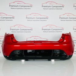 Renault Clio Rear Bumper Iv Mk4 Genuine Red 850222925r | 2012-2016 [aw24]