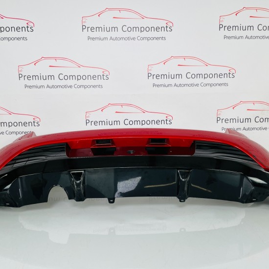 Renault Clio Rear Bumper Iv Mk4 Genuine Red 850222925r | 2012-2016 [aw24]