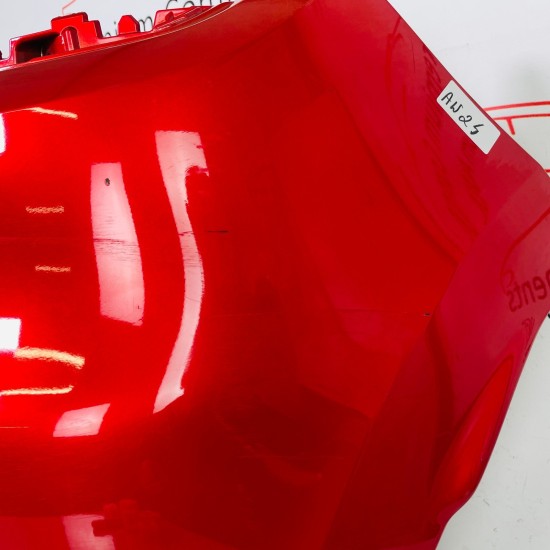 Renault Clio Rear Bumper Iv Mk4 Genuine Red 850222925r | 2012-2016 [aw24]