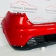 Renault Clio Rear Bumper Iv Mk4 Genuine Red 850222925r | 2012-2016 [aw24]