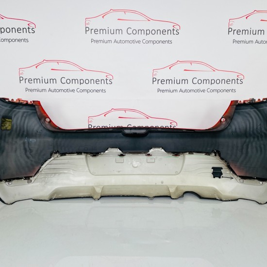 Renault Clio Rear Bumper Iv Mk4 Genuine Red 850222925r | 2012-2016 [aw24]