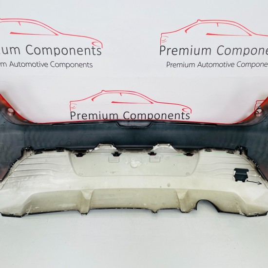Renault Clio Rear Bumper Iv Mk4 Genuine Red 850222925r | 2012-2016 [aw24]