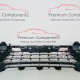 Renault Espace Initiale Front Bumper Grill Genuine 622568681r | 2016-2019 [aw43]