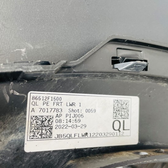 Kia Sportage Front Bumper Mk4 Facelift Genuine Grey 86511f1500 | 2018-2022 [Bb71 Kia Sportage Front Bumper Mk4 Facelift Genuine Grey 86511f1500 | 2018-2022 [Bb71