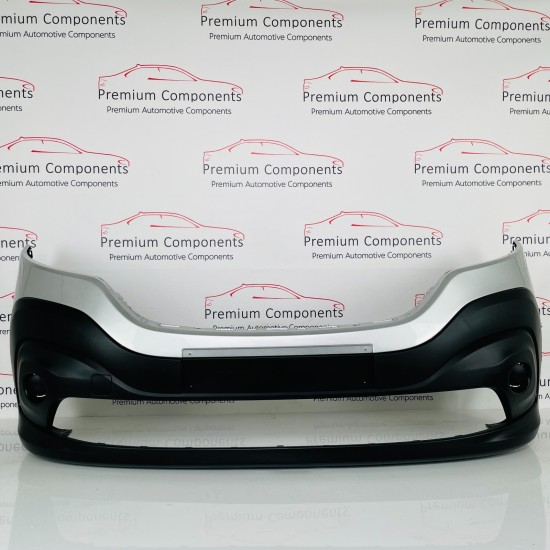 Renault Trafic Front Bumper Genuine Silver 620223380r | 2014-2020 [ar80]