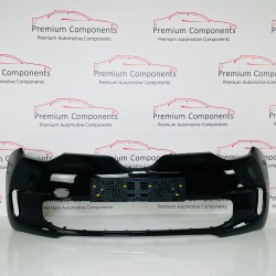 Renault Twingo Front Bumper Mk3 Genuine Black 620221014r | 2019-2024 [au9]