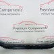 Renault Trafic Trim Front Bumper Upper Genuine Grey 620223380r 2014-2020 [Bf240]