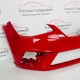 Seat Ibiza Fr Front Bumper Genuine Red Mk5 With Tow Eye Cap 2017 - 2021 [ah126]