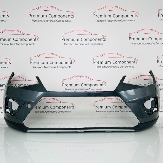 Seat Arona Front Bumper Skin Genuine Grey With Splitter Trim 2017 - 2022 [ah53]