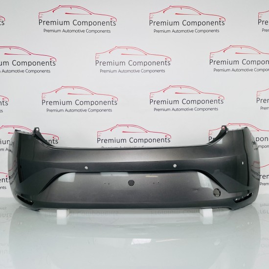 Seat Leon Rear Bumper Skin Genuine Grey - No Repairs - 2012 – 2017 [ak18]