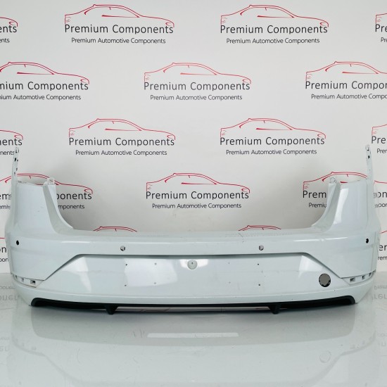 Seat Leon Fr Rear Bumper Skin Genuine White Mk4 Estate 2017 - 2021 [ak105]