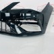 Seat Leon Fr Front Bumper Skin Genuine Black With Grille 2017 - 2021 [ak107]
