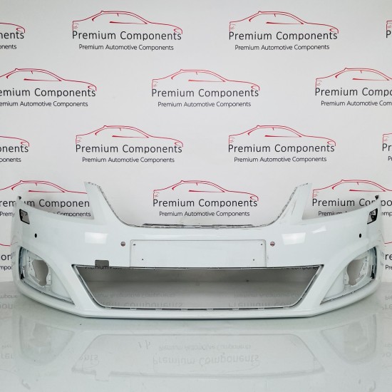Seat Alhambra Front Bumper Genuine White Cr Ecomotive 2011 - 2020 [ao70]