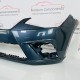 Seat Ibiza Front Bumper Genuine Blue Mk5 Fr 2017 - 2022 [ao80]