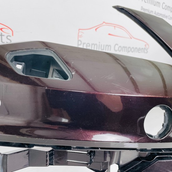 Seat Leon Fr Front Bumper Genuine Maroon Mk3 Face Lift 2017 - 2021 [ak89]