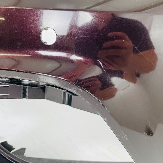 Seat Leon Fr Front Bumper Genuine Maroon Mk3 Face Lift 2017 - 2021 [ak89]