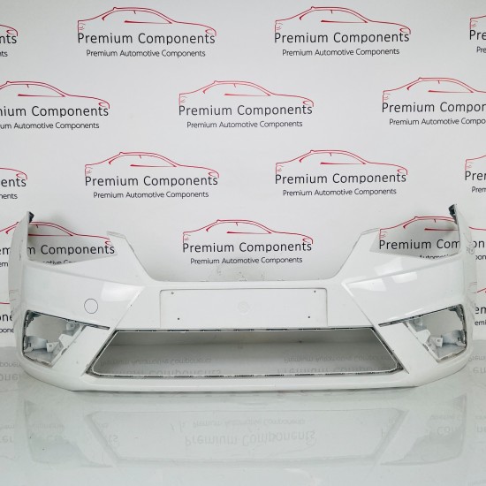 Seat Ibiza Fr Front Bumper Genuine White Mk5 2017 - 2022 [ao81]