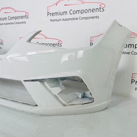 Seat Ibiza Fr Front Bumper Genuine White Mk5 2017 - 2022 [ao81]