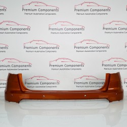 Seat Arona Rear Bumper Skin Genuine Orange 2017 - 2024 [ak48]