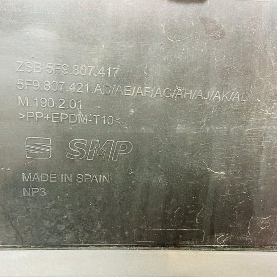 Seat Leon Fr Rear Bumper Skin Genuine Red Mk4 Estate 2017 - 2021 [ak111]