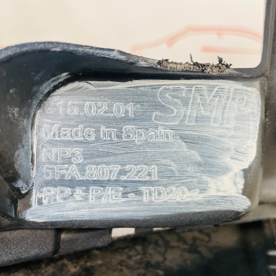 Seat Leon Fr Front Bumper Genuine Blue Mk4 - No Repairs - 2020 - 2024 [ao146]