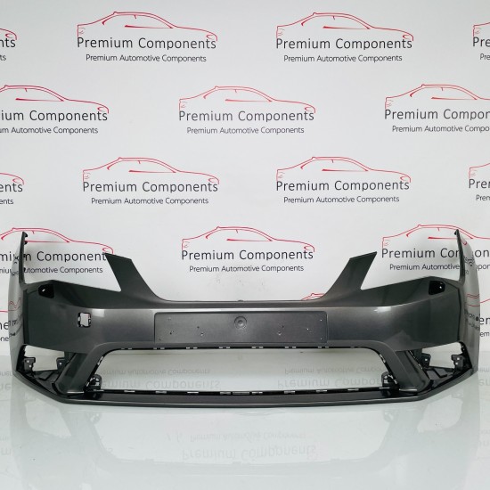 Seat Leon Front Bumper Se Hatchback Genuine Grey 2013 - 2016 [ao157]