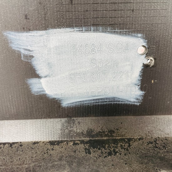 Seat Leon Front Bumper Se Hatchback Genuine Grey 2013 - 2016 [ao157]