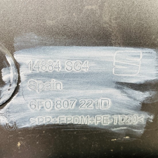 Seat Ibiza Front Bumper Mk5 Fr Genuine Blue 2017 - 2022 [ao161]