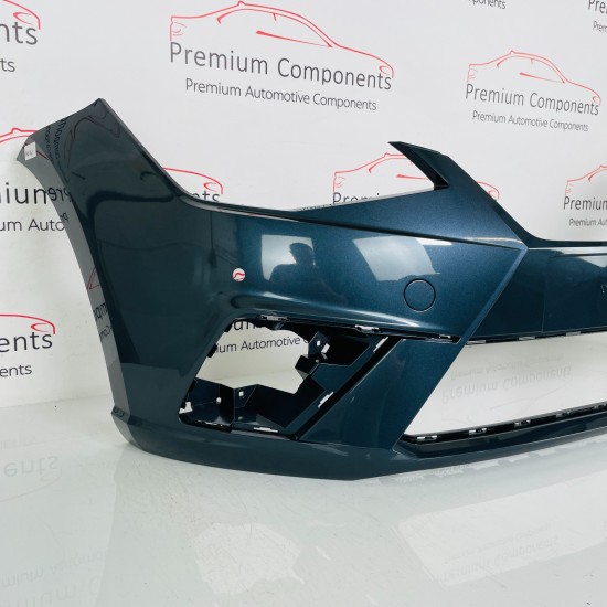 Seat Ibiza Front Bumper Mk5 Fr Genuine Blue 2017 - 2022 [ao161]