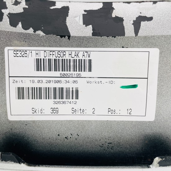 Seat Tarraco Front Bumper Skin Genuine Grey With Lower Trim 2018 - 2023 [za8]