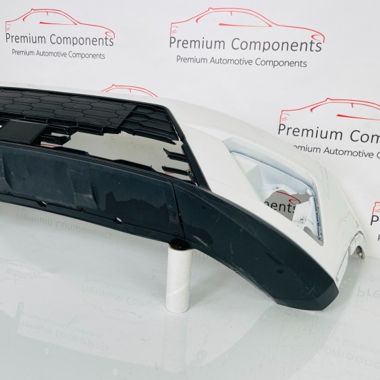 Seat Arona Front Bumper Genuine White With Trim 2017 - 2022 [ao40]