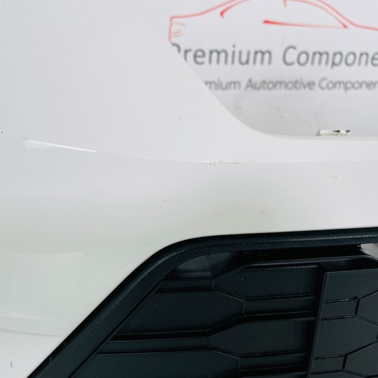 Seat Arona Front Bumper Genuine White With Trim 2017 - 2022 [ao40]