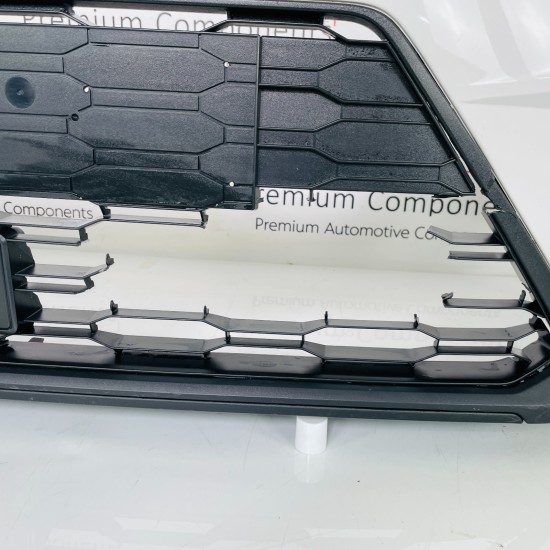 Seat Arona Front Bumper Genuine White With Trim 2017 - 2022 [ao40]