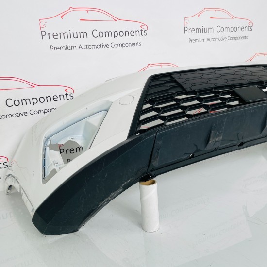 Seat Arona Front Bumper Genuine White With Trim 2017 - 2022 [ao40]