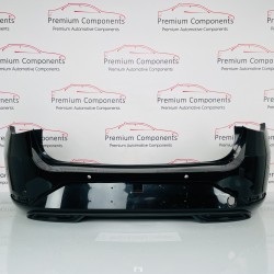 Seat Leon Rear Bumper Skin Genuine Black With Diffuser 2020 – 2024 [ak5]