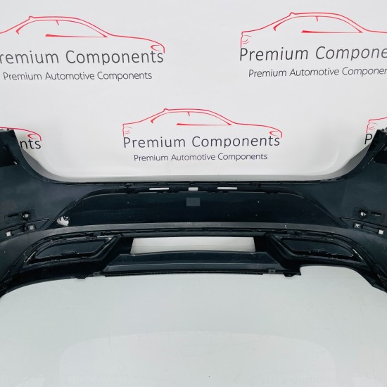 Seat Leon Rear Bumper Skin Genuine Black With Diffuser 2020 – 2024 [ak5]