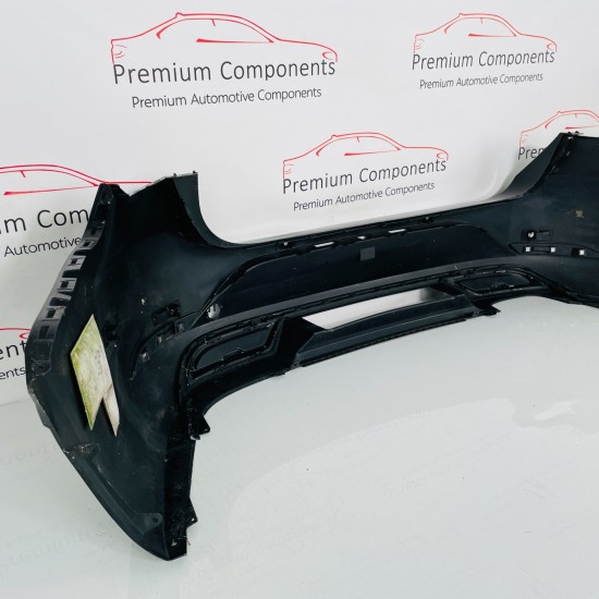 Seat Leon Rear Bumper Skin Genuine Black With Diffuser 2020 – 2024 [ak5]