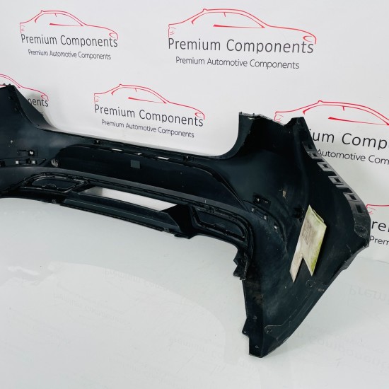 Seat Leon Rear Bumper Skin Genuine Black With Diffuser 2020 – 2024 [ak5]