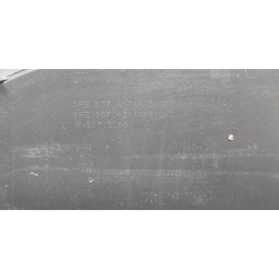 Seat Leon Rear Bumper Skin Genuine Blue With Diffuser 2020 – 2024 [ak182]