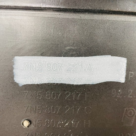 Seat Alhambra Front Bumper Cr Ecomotive  Genuine Grey 2011 - 2020 [ap13]