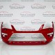 Seat Ateca Fr Front Bumper Genuine Red With Trim & Jets & Pdc 2017 - 2020 [ap50]